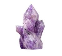 Crystal Column Cluster Carved Raw Stone Polished Office Desk Decoration Crystal Ornaments,A