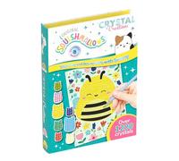 Crystal Creations Mini: Squishmallows Sunny - Kit de pintura de diamantes - Juego completo de pintura de diamantes con lápiz, goma de silicona y más de 1000 cristales - Bonita actividad artesanal para