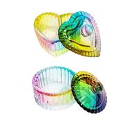 Crystal Dappen Plate Clear Nails Brush Washer Cups Durable Glass Construction Safe for Daily Care Easy to Clean Crystal Unguis Art Cup