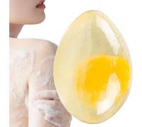 Crystal Egg Soap,Egg Shape Scented Botanical Soaps Bar,Collagens Egg Soap, Handcrafted Egg-Shaped Body Cleanser Soap for Face Body Demaxiyad (1 pcs)