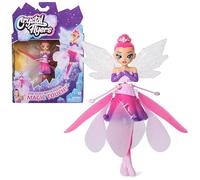 Crystal Flyers - Hada VOLADORA Y MÁGICA - Muñeca Voladora Magic Touch con alas Efecto Cristal - 6068672 - Muñecas para Niñas - Juguetes Niña 5 Años +