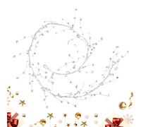 Crystal Garland - Decorations Ornaments Wreath | Crystals for Decoration | Christmas Wreath Elegant Realistic for Outdoor Chandelier Mantel Porch Stairs Winter Front Door