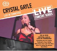 Crystal Gayle Live in Tennessee (CD) Album with DVD (Importación USA)
