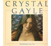 CRYSTAL GAYLE - SOMEBODY LOVES YOU LP (VINYL) UK UNITED ARTISTS 1975
