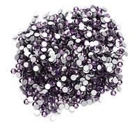 Crystal Glass Rhinestones Sparkling 4.8mm Flat Back DIY Jewelry Decoration for Clothing Nails Accessories 1440Pcs Purple