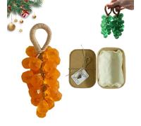 Crystal Grape Soap, Personalized Original Handmade Crystal Grape Soap Gentle Cleansing Soap, Soap On A Rope, for Washing Hands and Fresh Air Men Women (Calendula)