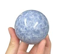 Crystal Lapis Lazuli Ball raw Stone Polished Stone Ball Seven Star Array Home Decoration Feng Shui Ball Ornaments,90mm