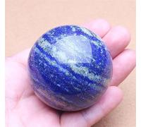 Crystal Lapis Lazuli Crystal Ball Stone Ornaments (Size : 5.5-6cm)