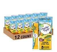 Crystal Light Decaf Iced Tea Drink Mix, Natural Lemon Flavor, 1.5 Ounce Packages