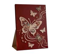 Crystal Mosaic Kit - Decorative Drawing For Relaxing Creation | Reflective Resin Elements and Pattern Fill Design with Manual Placement Tools for Enthusiasts, Walls, Indoor Areas and Learning