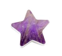 Crystal Night Light - 2.36-3.14 Inches (6-8 cm) Geometric Plug-in Lamp for Home Décor, Star/Heart/Moon Shapes(Star)