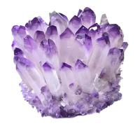 Crystal Ornaments Quartz Crystal Amethyst Protection s Amethyst Cluster Angel Raw Quartz Cluster,240~300g
