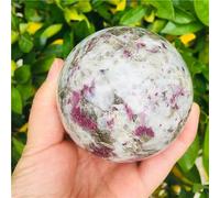 Crystal Plum Blossom Stone Crystal Ball Stone Home Decoration Crystal Ball (Size : 6-7cm)