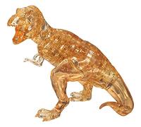 Crystal Puzzle | 3D T-Rex | Diseño Transparente | 49 Piezas | Kit de construcción para niños y Adultos | HCM Kinzel