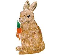Crystal Puzzle 59178 3d conejo 41 piezas, Oro , color/modelo surtido