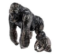 HCM Kinzel- Crystal Puzzle 3D Gorila Pair 48 Piezas Elemento de Decoración de Cristal Promueve la Imaginación Espacial, Color par (59214)