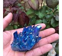 Crystal Quartz Crystal Titanium Silicon Cluster Ornaments (Size : 2pcs)