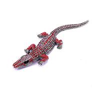 Crystal Rhinestone Lizard Broch Salamander Pin Insignia Gecko Linda joyería vintage Brooches Brooches