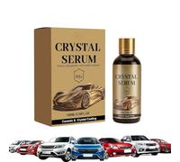 Crystal Serum, Advanced Graphene Ceramic Coating for Cars, 9H Hardness High Gloss Auto Detailing, Nano Ceramic Sellador Quick Dry, Glass & Chrome Protection, DIY Revestimiento para el cuidado del