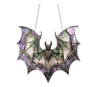 Crystal Sky Bluebird Stained Art Ornament,2D Acrylic Birds Sun Window Hanging,Stained Glass Decorations,for Windows Indoor Gardens Home Garden Modern Wall Hanging