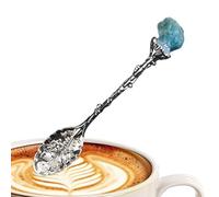 Crystal Spoon, Vintage Crystal Spoon, Crystal Alloy Spoon, Retro Crystal
