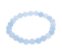 Crystal Stone Beaded Rings Chain Necklace Jewelry Turquoise Bracelets for Women Chandelier Necklaces Charms Bracelet Gems Beads -Blue
