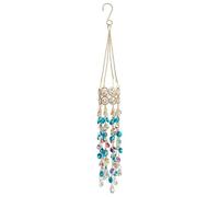 Crystal Suncatcher - 19.7 Inch Rainbow Maker Wind Chime for Window Decor | Hanging Prism Light Catcher with Balcony Patio Garden, Window Balcony for Bedroom Home Outdoor Decoration Use