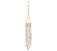 Crystal Suncatcher - 19.7 Inch Rainbow Maker Wind Chime for Window Decor | Hanging Prism Light Catcher with Balcony Patio Garden, Window Balcony for Bedroom Home Outdoor Decoration Use