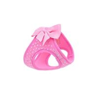 Crystal Super Soft Pink Diamond - Arnés para perro pequeño, correa para mascotas