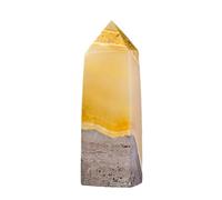 Crystal Towers: escultura con puntas de piedras preciosas, obelisco de cuarzo curativo, columna de energía decorativa | Exhibición de escaparate de mesa de altar yoga, decoración mineral colecciona