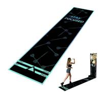 Crystal Velvet Dart Mat - Non Slip Throw Line Training Carpet | Wear Resistant Water Absorb Quick Dry Ruler Distance Dart Board Practice Competition Floor Mat 300x34cm Home Game Accessory