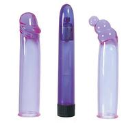Crystal vibrador con fundas