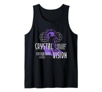 Crystal Vision - Ropa Urbana Y2K Camiseta sin Mangas