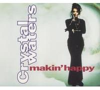 Crystal Waters - Makin' happy (1991) / Vinyl single [Vinyl-Single 7'']