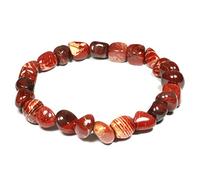 CrystalAge Pulsera Jaspe Rojo - Energía