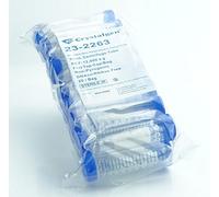 Crystalgen 23-2263 - Tubo de centrífuga cónica de polipropileno con tapón de rosca azul, estéril, capacidad de 50 ml, paquete de 500