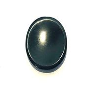 crystalmiracle Obsidiana, piedra de preocupación, cristal curativo, piedra preciosa metafísica, Reiki FENG Shui, meditación energética (Negro, Tamaño: 1,25-1,5 Pulgadas Aproximadamente Cada Uno)