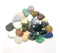 CRYSTALMIRACLE Veinticinco piedras curativas puras de cristal caído Reiki cristal curativo bienestar energía metafísica vaastu Feng Shui regalo (Multicolor, 0,5 A 1 Pulgada Aproximadamente Cada Uno)