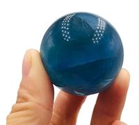 Crystals Sphere Blue Fluorite Crystal Ball Specimens Crystal Collection Ornaments Crystal Ball Home Office Decoration Ball,60~70mm