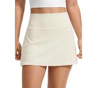 CRZ YOGA Butterluxe Falda de Tenis y Golf Femenina en Forma de a con Bolsillo Gloam Luz Amarilla 40