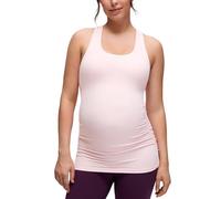 CRZ YOGA Butterluxe Mujer Racerback Maternidad Tanque Cima Fruncido Preñez Acolchado Yoga Arriba Rosa Fresa 40