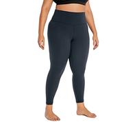 CRZ YOGA Butterluxe Talla Extra Polainas para Mujeres Cintura Alta Ejercicio Yoga Pantalones - 63cm True Navy 50