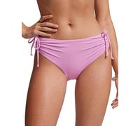CRZ YOGA Cintura Media Fruncido Braga de Bikini Vita Rosa 44