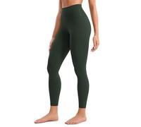 CRZ YOGA Mujer Butterluxe Leggings - 64cm Mallas de Yoga Cintura Alta Suaves y Elásticas Opacas para Deporte Gimnasio Leyenda Verde 46