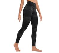 CRZ YOGA Mujer Butterluxe Leggings Mallas de Yoga Cintura Alta Suaves y Elásticas Opacas para Deporte Gimnasio - 71cm Flores De Tinte Negro 42