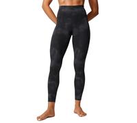 CRZ YOGA Mujeres Butterlift Talle Alto Leggings de Entrenamiento 64 cm - Gimnasia Atlético Pantalones de Yoga Flores De Tinte Negro 44