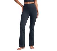 CRZ YOGA Mujeres Butterluxe Cintura Alta Leggings Acampanados Pierna Ancha con Bolsillo Yoga Casual - 81cm True Navy 38