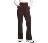 CRZ YOGA Pantalón Forrado Polar 76cm Marrón Fudge Caliente 44
