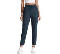 CRZ YOGA - Pantalones Deportivos Casuales con Bolsillo para Mujer -71cm True Navy 42