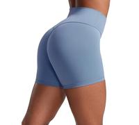 CRZ YOGA Secretsculpt Bermudas Motorista 10cm Denim Lavado 38